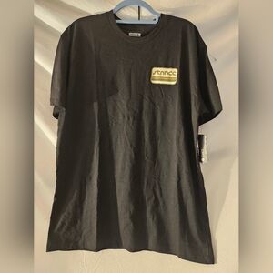 Stance Black Tee‎ with Retro Logo Nwt